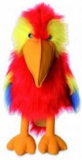 Scarlet Macaw - Hand Puppet