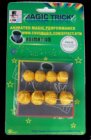 Knit Balls For Cups & Balls Trick 4+4 Yellow