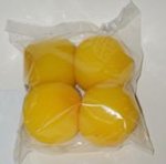 3 Inch Yellow Super Soft Sponge Balls