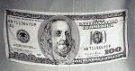 $100.00 Bill Silk - 36 Inch