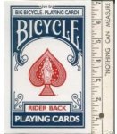 Jumbo Bicycle Playing Cards - Blue