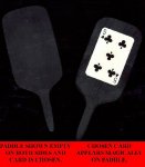 Card Paddle - Wood