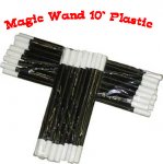 Magic Wand - 10 Inch - Plastic - 12 Pack
