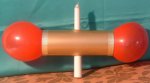 Candle thru Balloon Tube