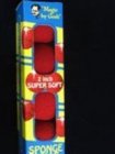 2 Inch Red Super Soft Sponge Balls - 4 Pack