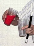 Half Bottom Glass