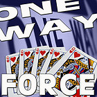 One Way Force Deck - Bicycle Blue or Red Back