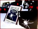 Black Spider Deck- Bicycle